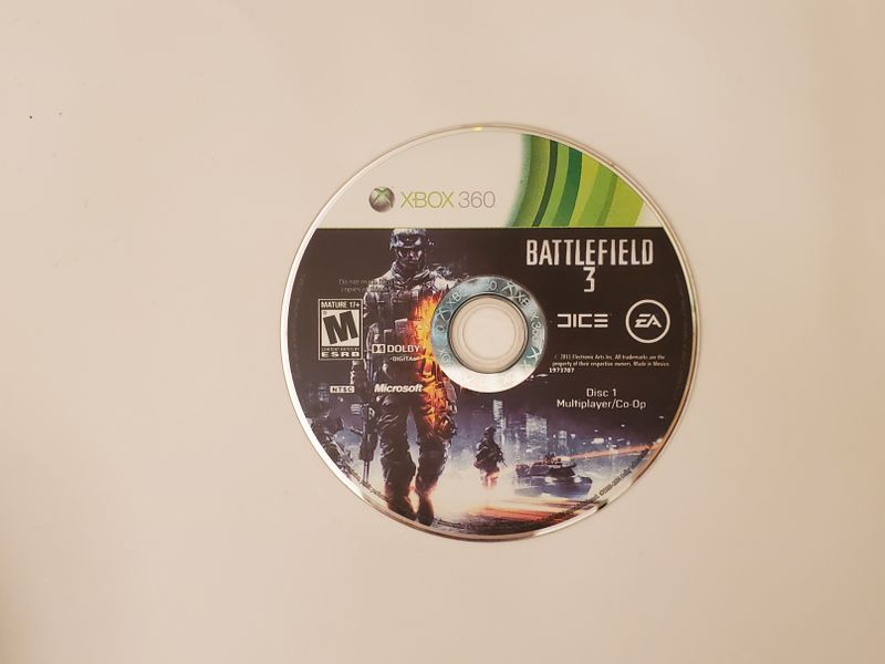 Microsoft Xbox 360 Battlefield 3 (Disc 1: Multiplayer/Co-Op) video game
