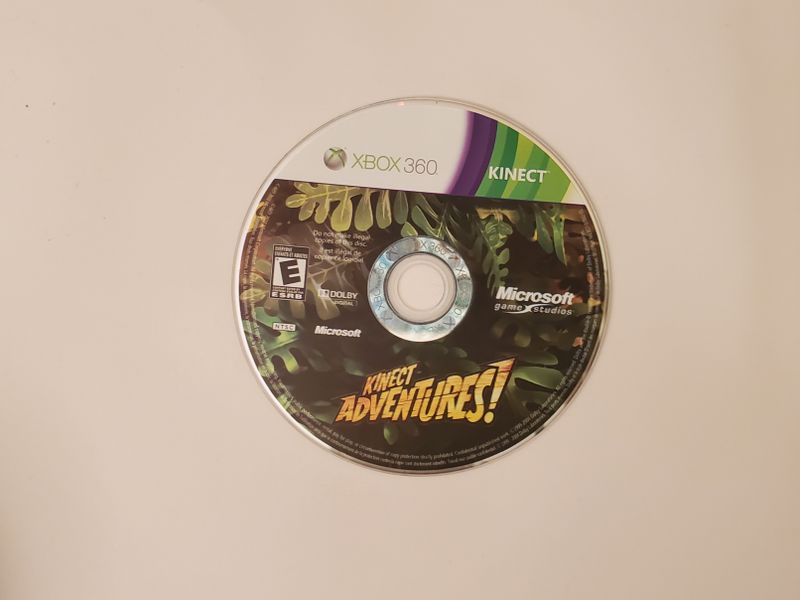 Microsoft Xbox 360 Kinect Adventures video game