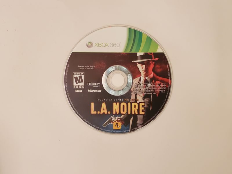Microsoft Xbox 360 L.A. Noire (Disc 1) video game