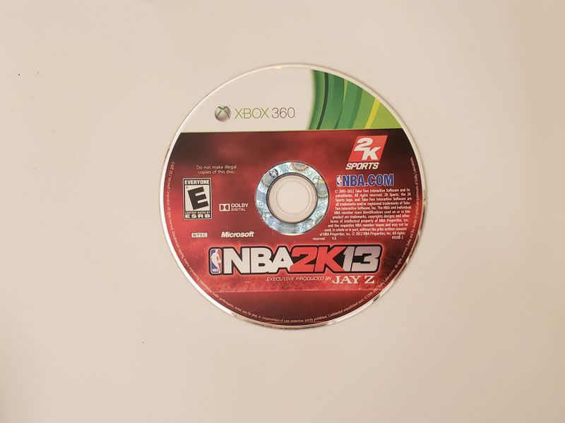 Microsoft Xbox 360 NBA 2K13 (Executive Produced by Jay-Z) video game