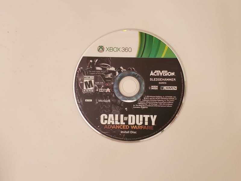 Microsoft Xbox 360 Call of Duty: Advanced Warfare (Install Disc) video game