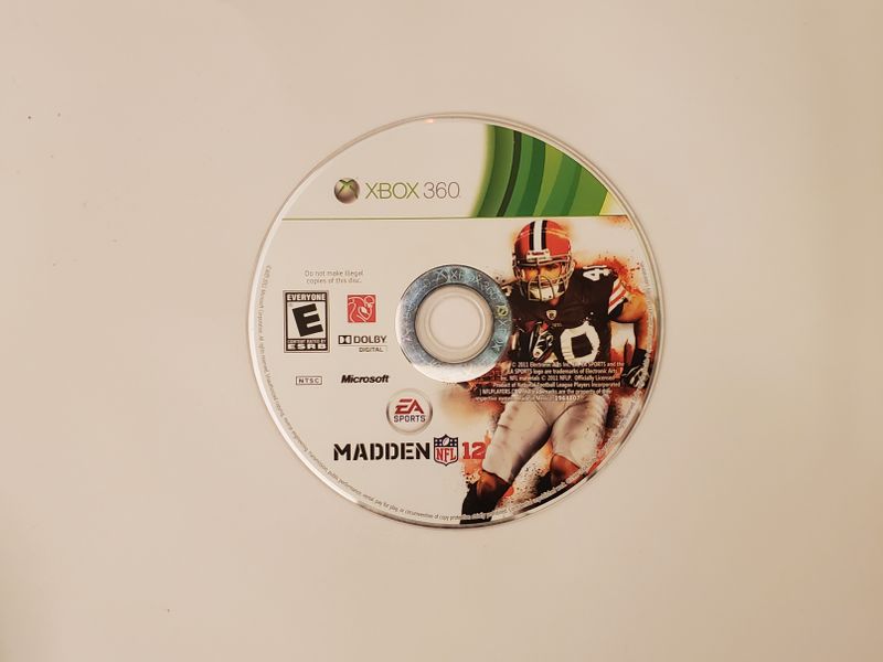 Microsoft Xbox 360 Madden NFL 12 video game