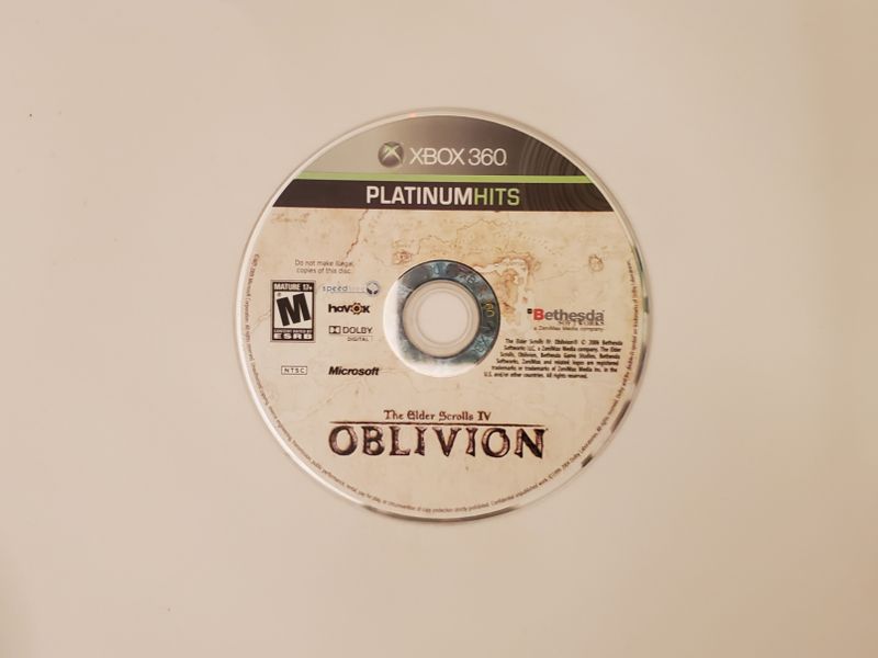 Microsoft Xbox 360 Elder Scrolls IV Oblivion [Platinum Hits] video game