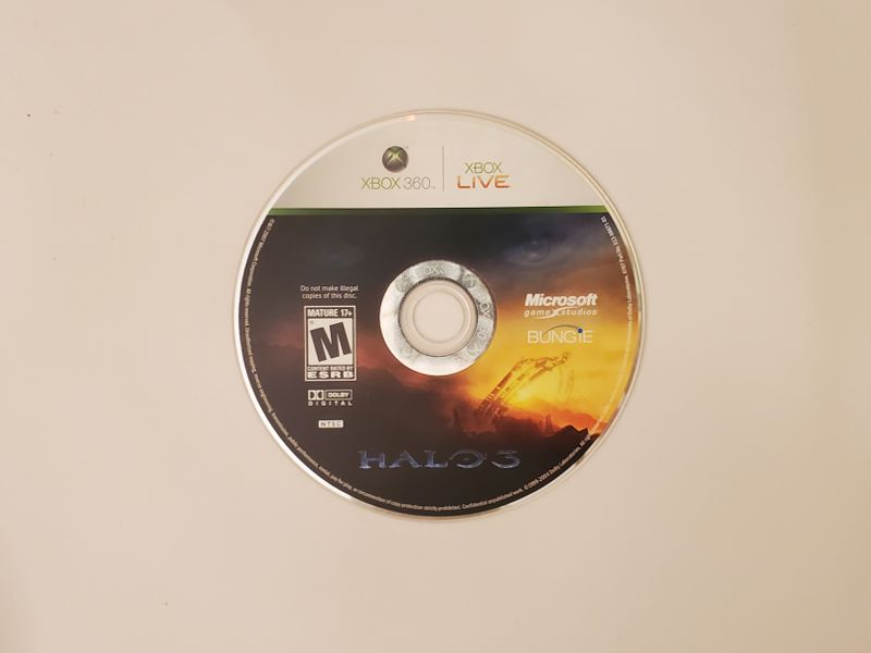 Microsoft Xbox 360 Halo 3 video game