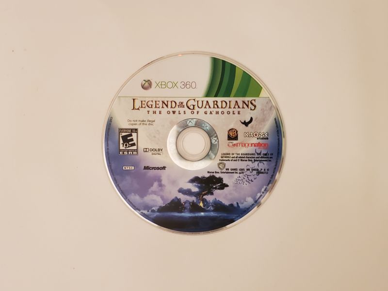 Microsoft Xbox 360 Legend of the Guardians: The Owls of Ga'Hoole video game