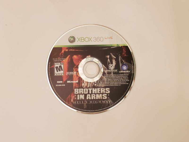 Microsoft Xbox 360 Brothers in Arms Hell's Highway video game