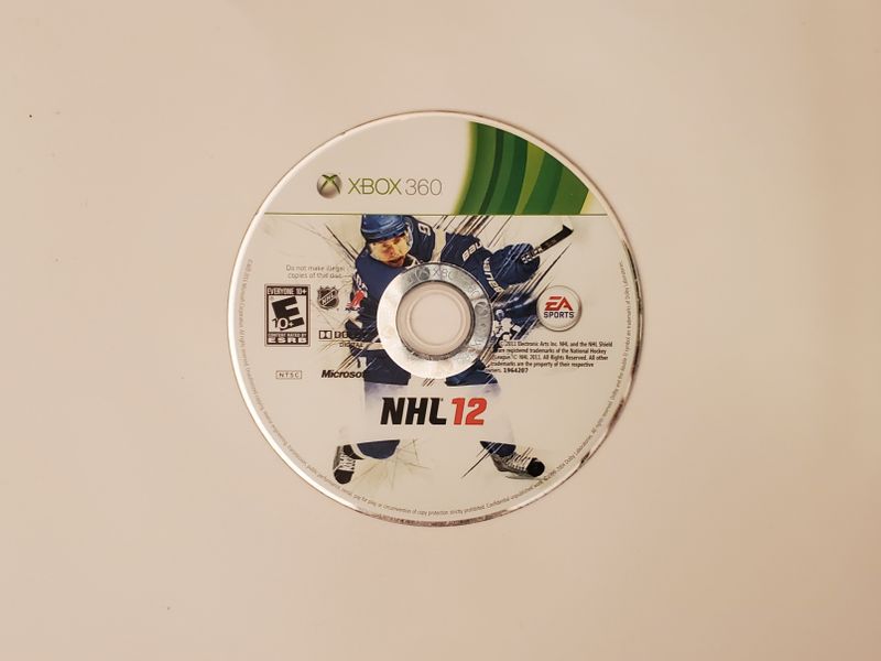 Microsoft Xbox 360 NHL 12 video game