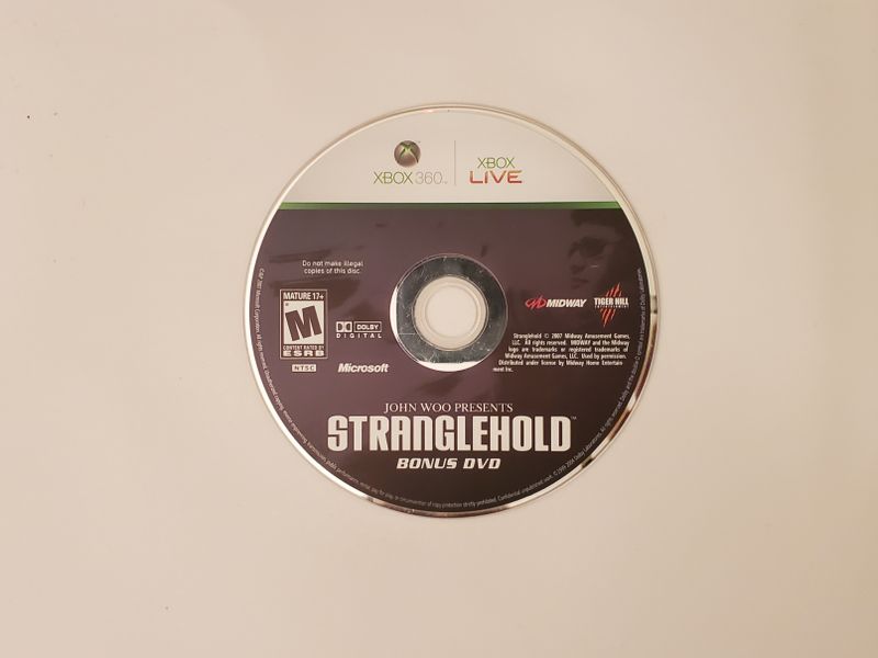 Microsoft Xbox 360 John Woo Presents Stranglehold (Bonus DVD) video game