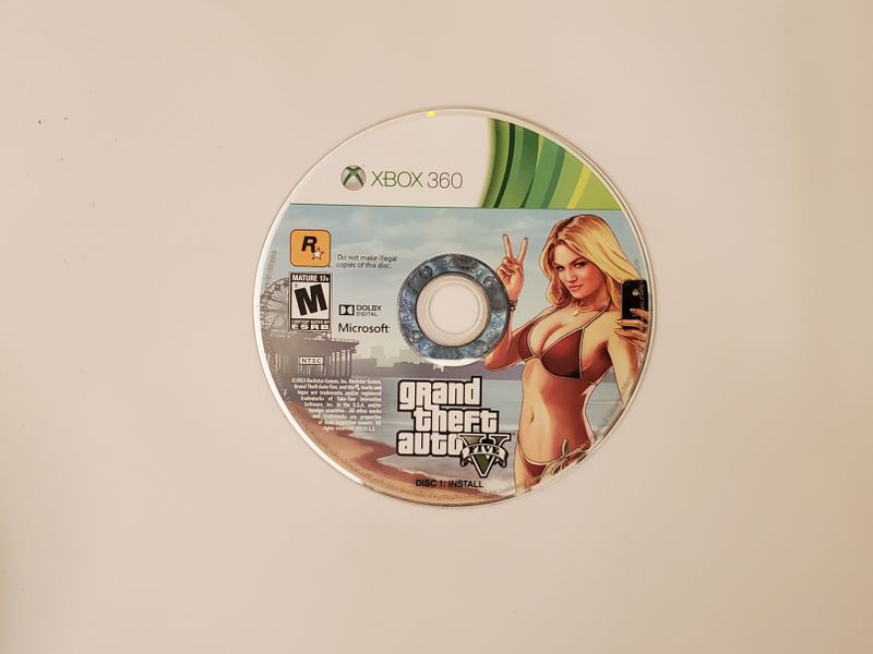 Microsoft Xbox 360 Grand Theft Auto V (Disc 1 video game