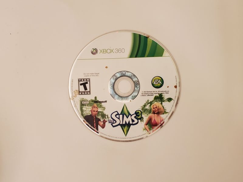 Microsoft Xbox 360 The Sims 3 video game