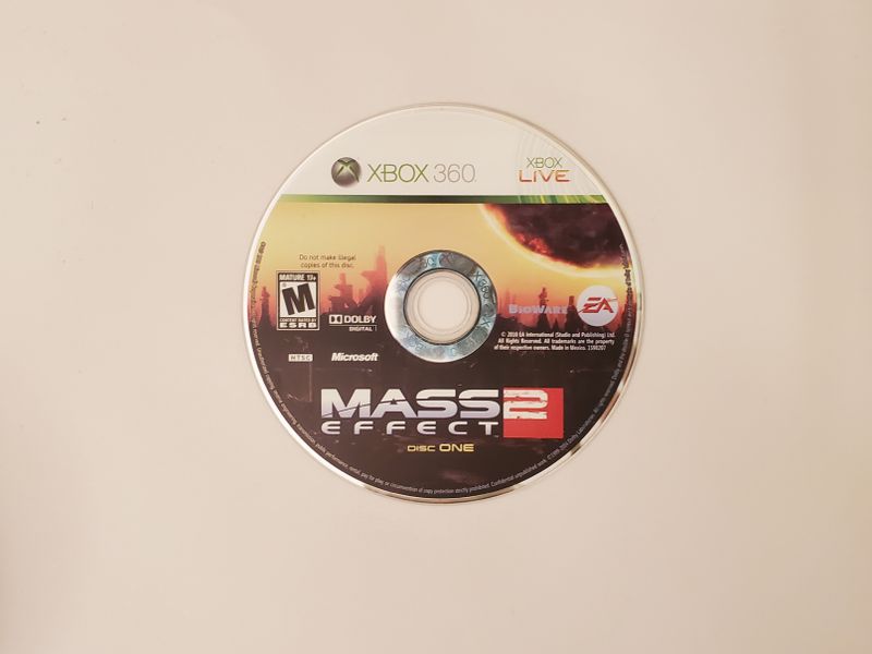 Microsoft Xbox 360 Mass Effect 2 (Disc One) video game