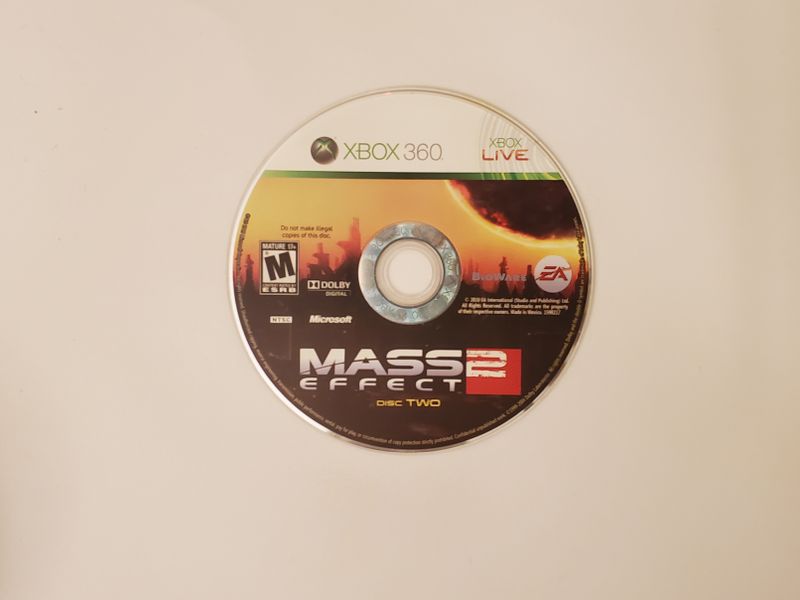 Microsoft Xbox 360 Mass Effect 2 (Disc Two) video game