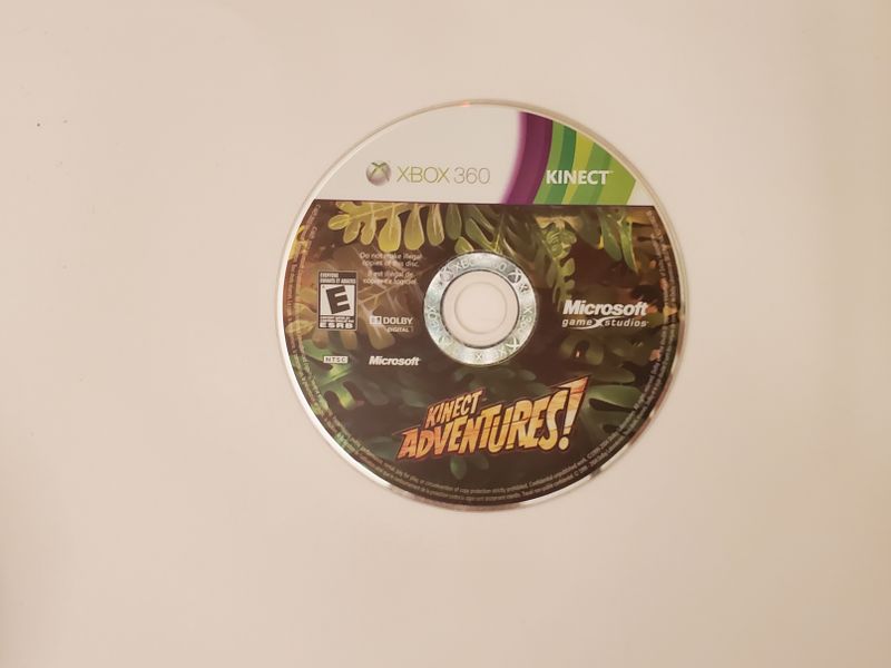 Microsoft Xbox 360 Kinect Adventures video game