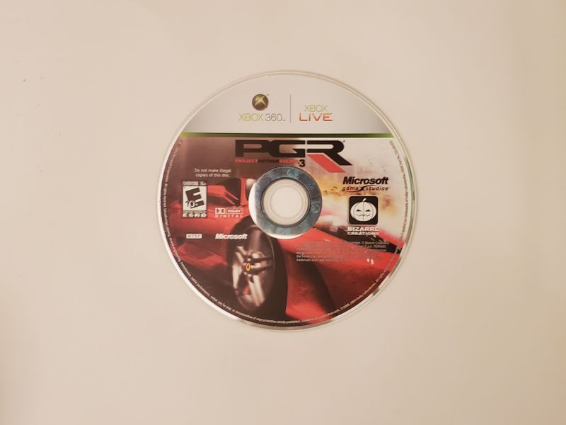 Microsoft Xbox 360 Project Gotham Racing 3 video game