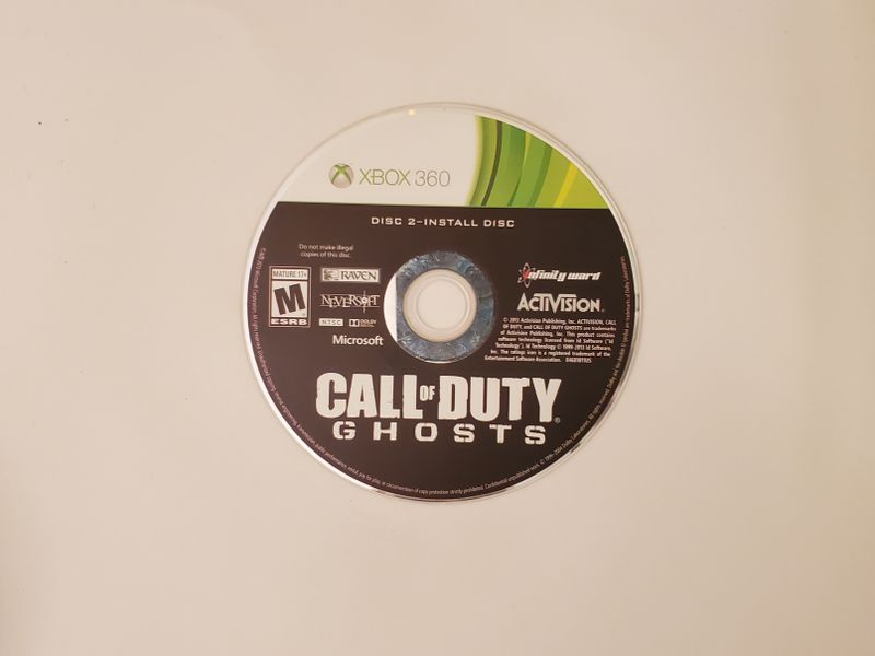 Microsoft Xbox 360 Call of Duty: Ghosts (Disc 2 video game