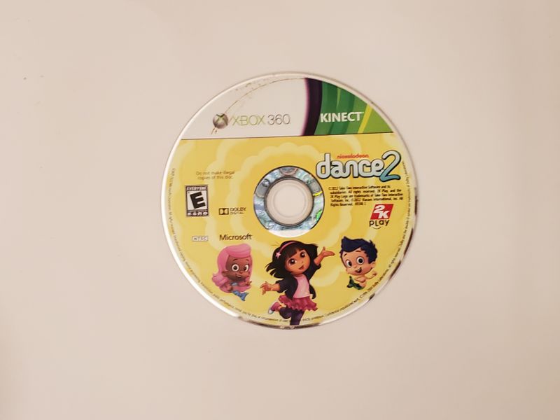 Microsoft Xbox 360 Nickelodeon Dance 2 video game