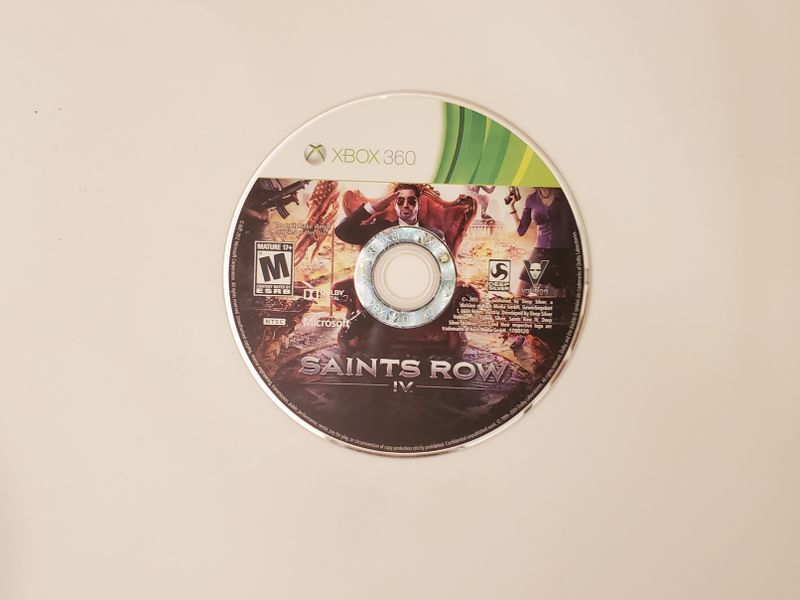 Microsoft Xbox 360 Saints Row IV video game