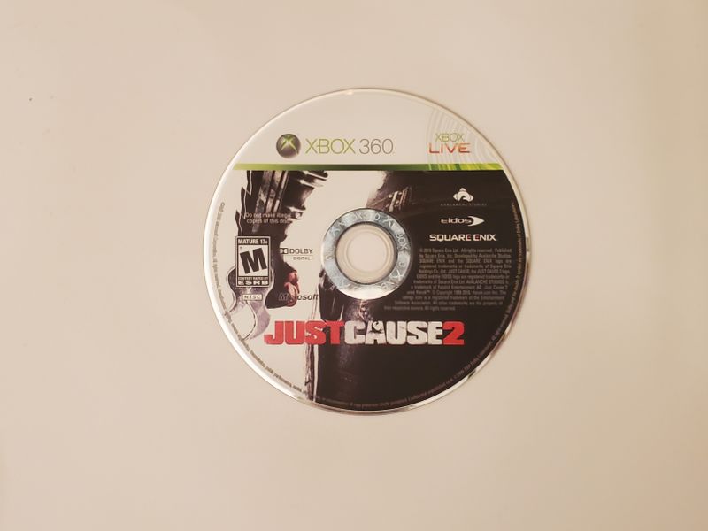Microsoft Xbox 360 Just Cause 2 video game