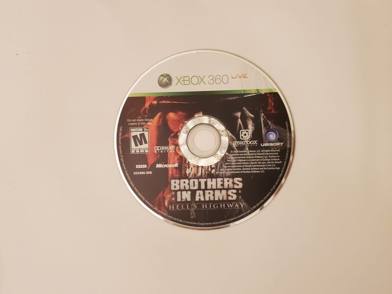Microsoft Xbox 360 Brothers in Arms Hell's Highway video game