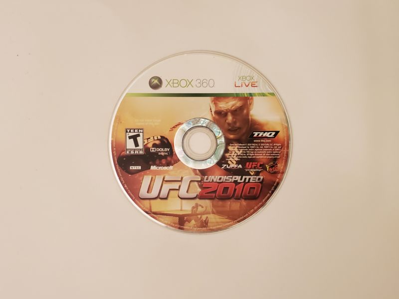 Microsoft Xbox 360 UFC Undisputed 2010 video game