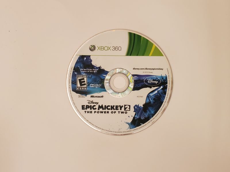 Microsoft Xbox 360 Disney Epic Mickey 2: The Power of Two video game