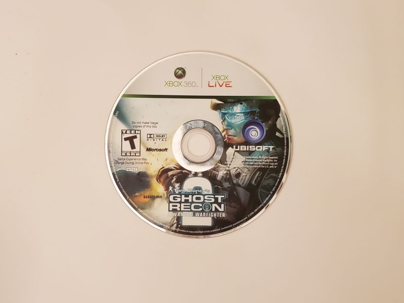 Microsoft Xbox 360 Tom Clancy's Ghost Recon Advanced Warfighter video game