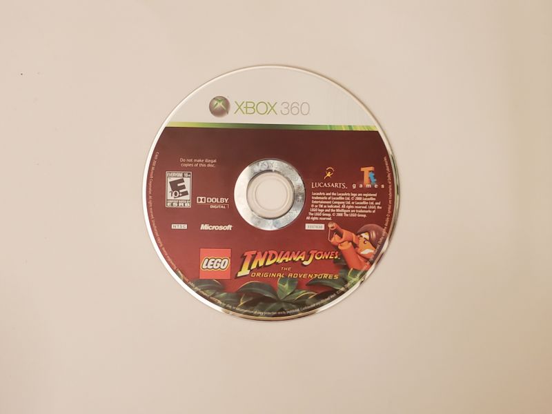 Microsoft Xbox 360 LEGO Indiana Jones The Original Adventures video game