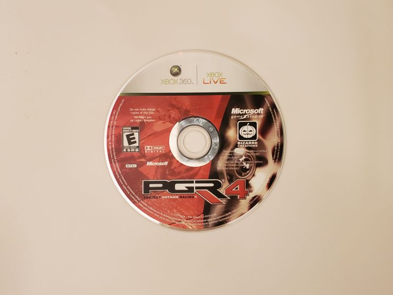 Microsoft Xbox 360 Project Gotham Racing 4 (PGR 4) video game