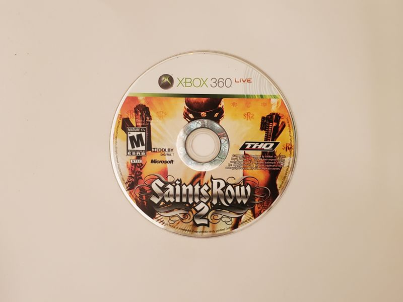 Microsoft Xbox 360 Saints Row 2 video game