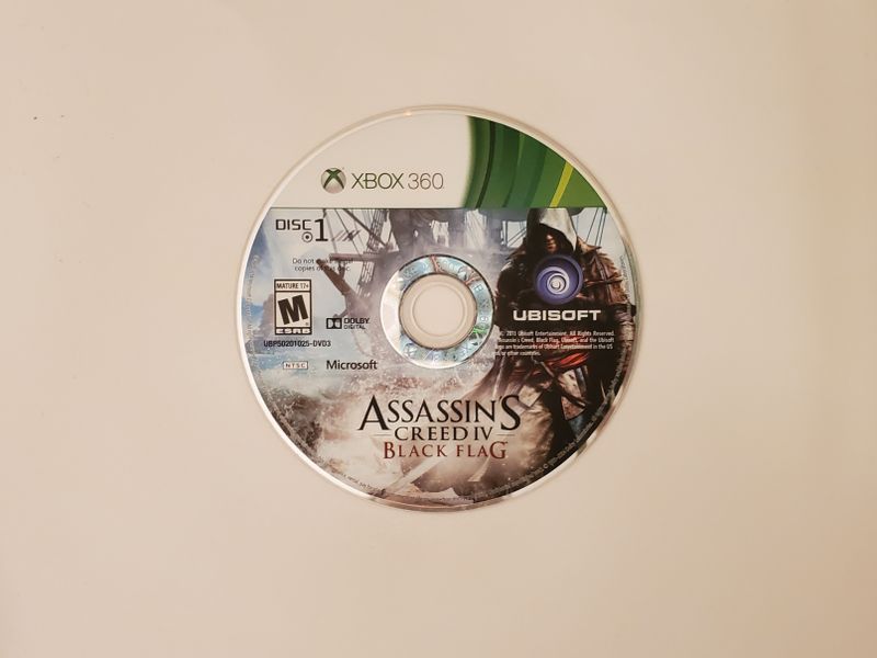 Microsoft Xbox 360 Assassin's Creed IV: Black Flag (Disc 1) video game