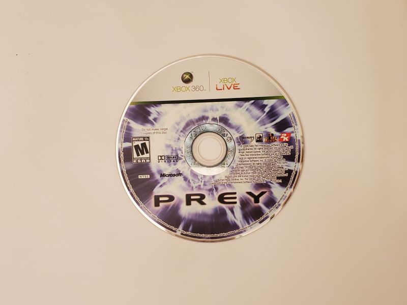 Microsoft Xbox 360 Prey video game