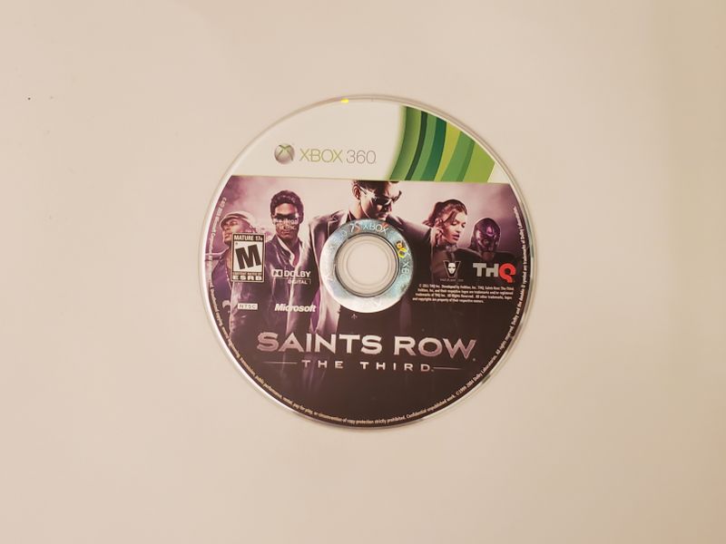 Microsoft Xbox 360 Saints Row: The Third video game