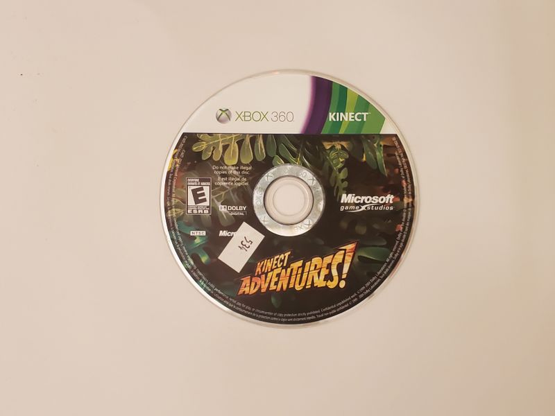 Microsoft Xbox 360 Kinect Adventures video game