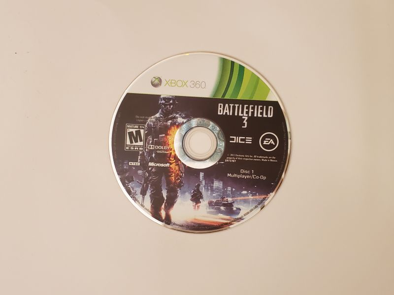 Microsoft Xbox 360 Battlefield 3 (Disc 1: Multiplayer/Co-Op) video game