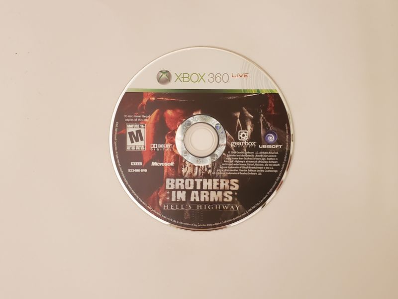 Microsoft Xbox 360 Brothers in Arms Hell's Highway video game