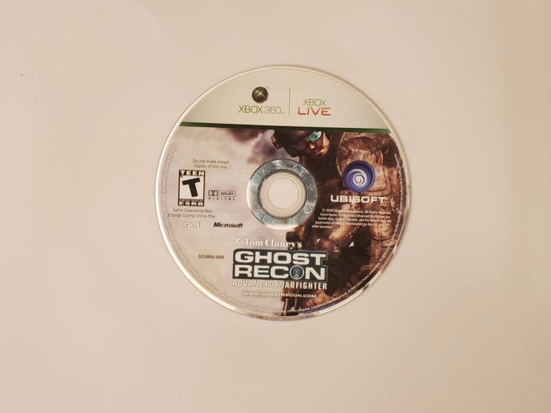 Microsoft Xbox 360 Tom Clancy's Ghost Recon: Advanced Warfighter video game