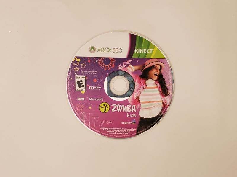 Microsoft Xbox 360 Zumba Kids video game
