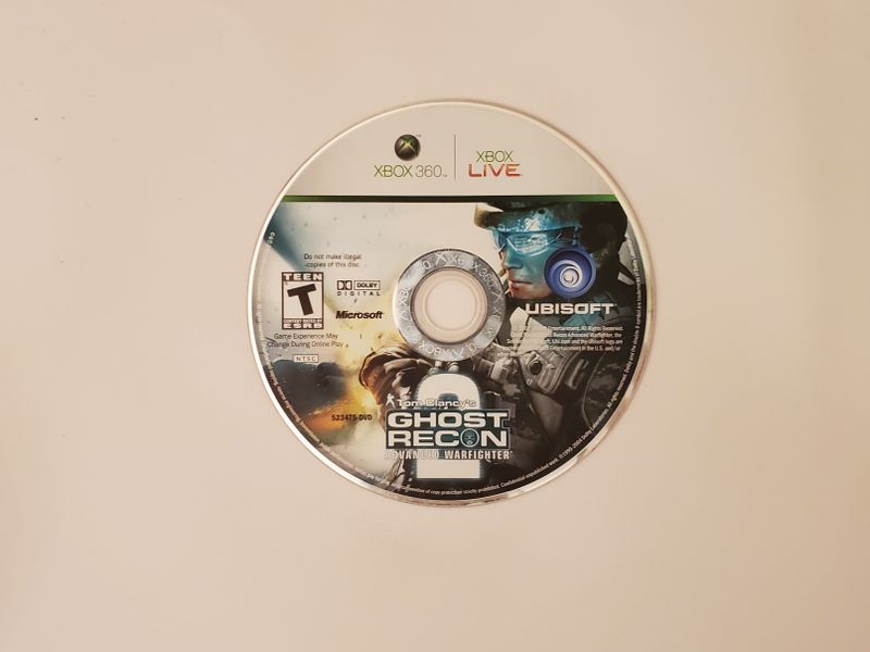 Microsoft Xbox 360 Tom Clancy's Ghost Recon Advanced Warfighter video game