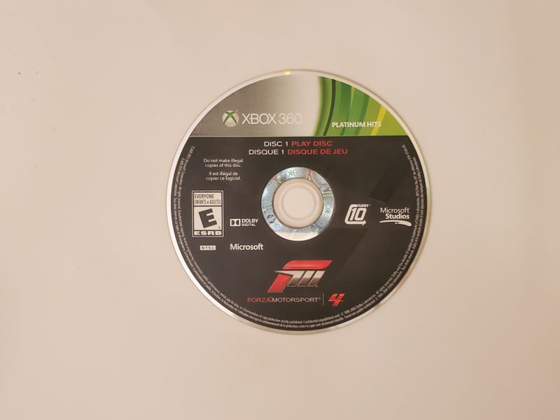 Microsoft Xbox 360 Forza Motorsport 4 (Platinum Hits, Disc 1 Play Disc) video game