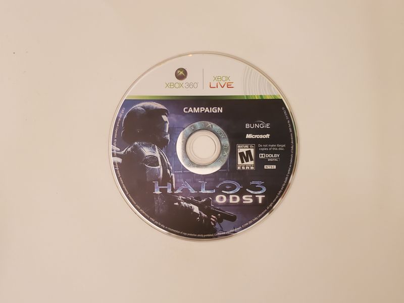 Microsoft Xbox 360 Halo 3: ODST (Campaign Disc) video game