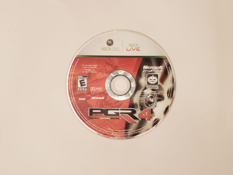 Microsoft Xbox 360 PGR 4: Project Gotham Racing video game