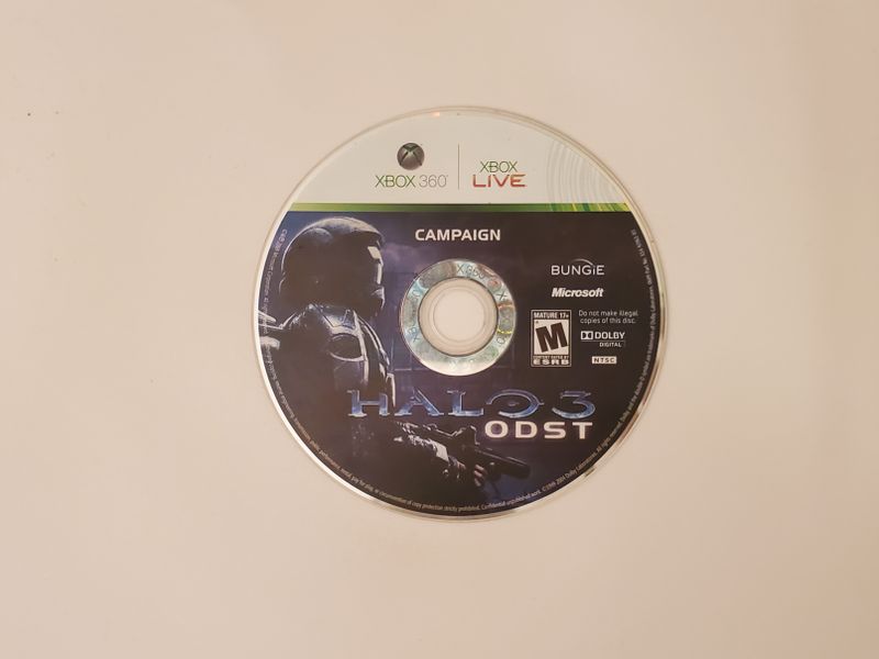 Microsoft Xbox 360 Halo 3: ODST (Campaign Disc) video game