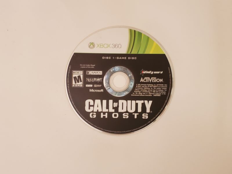Microsoft Xbox 360 Call of Duty: Ghosts (Disc 1 video game