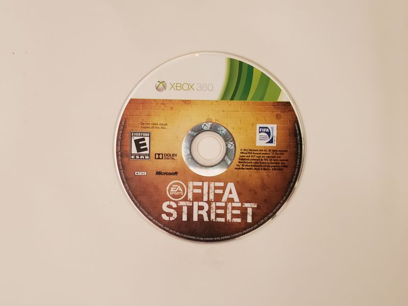 Microsoft Xbox 360 FIFA Street video game