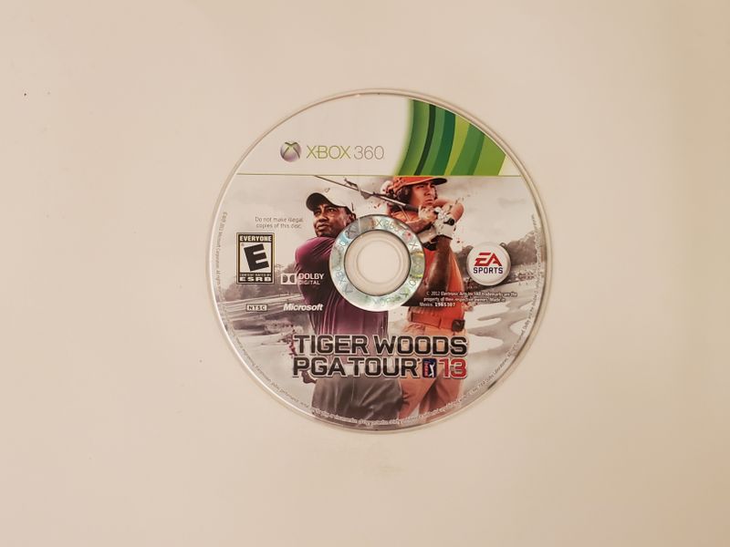 Microsoft Xbox 360 Tiger Woods PGA Tour 13 video game