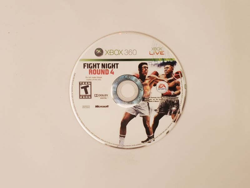 Microsoft Xbox 360 Fight Night Round 4 video game
