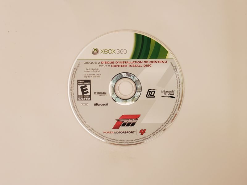 Microsoft Xbox 360 Forza Motorsport 4 (Disc 2 Content Install Disc) video game