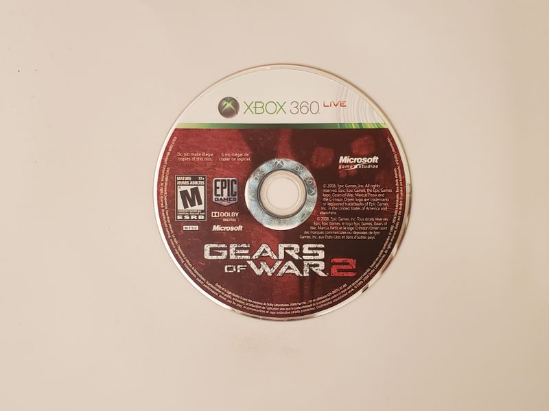 Microsoft Xbox 360 Gears of War 2 video game