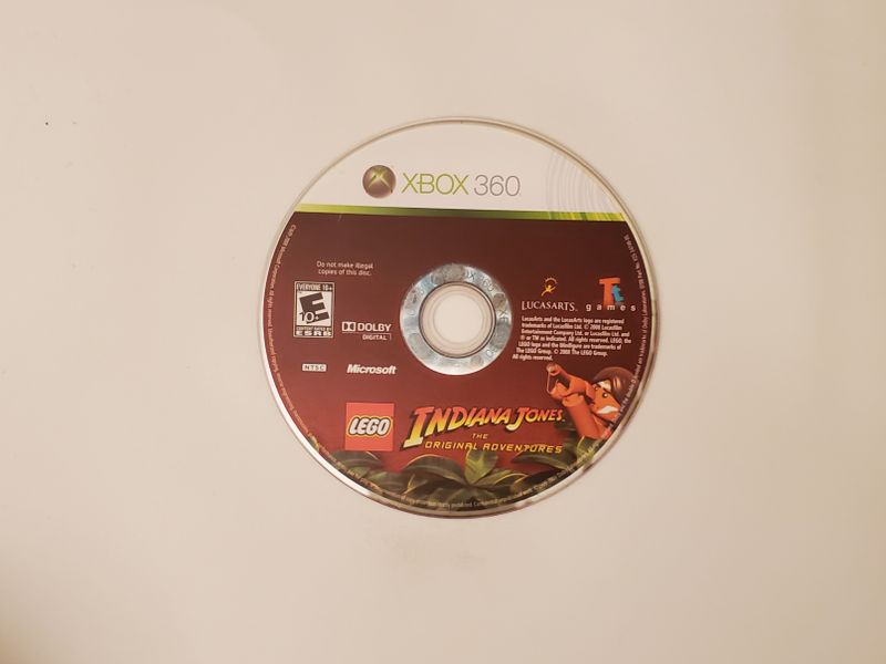 Microsoft Xbox 360 LEGO Indiana Jones The Original Adventures video game