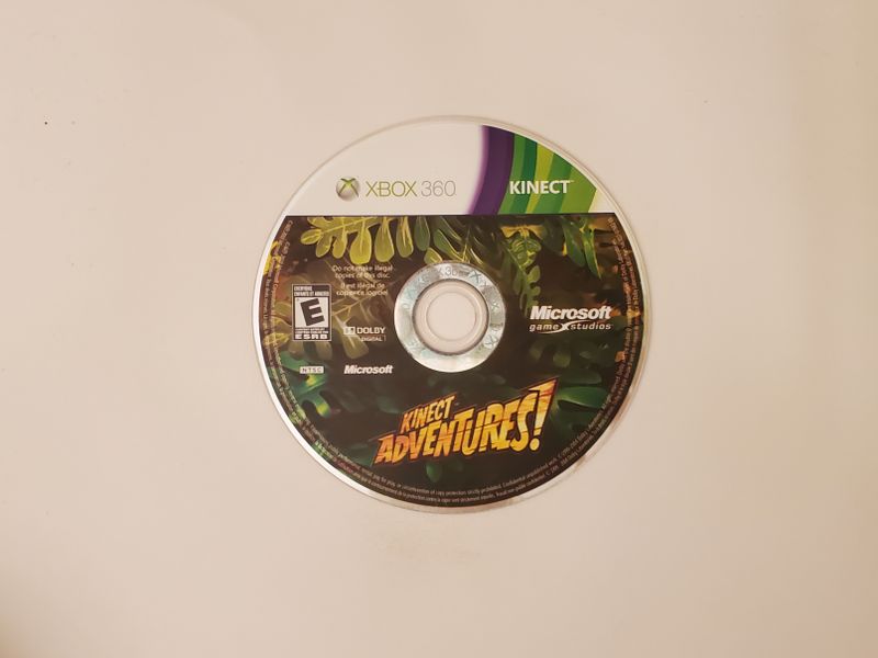 Microsoft Xbox 360 Kinect Adventures video game